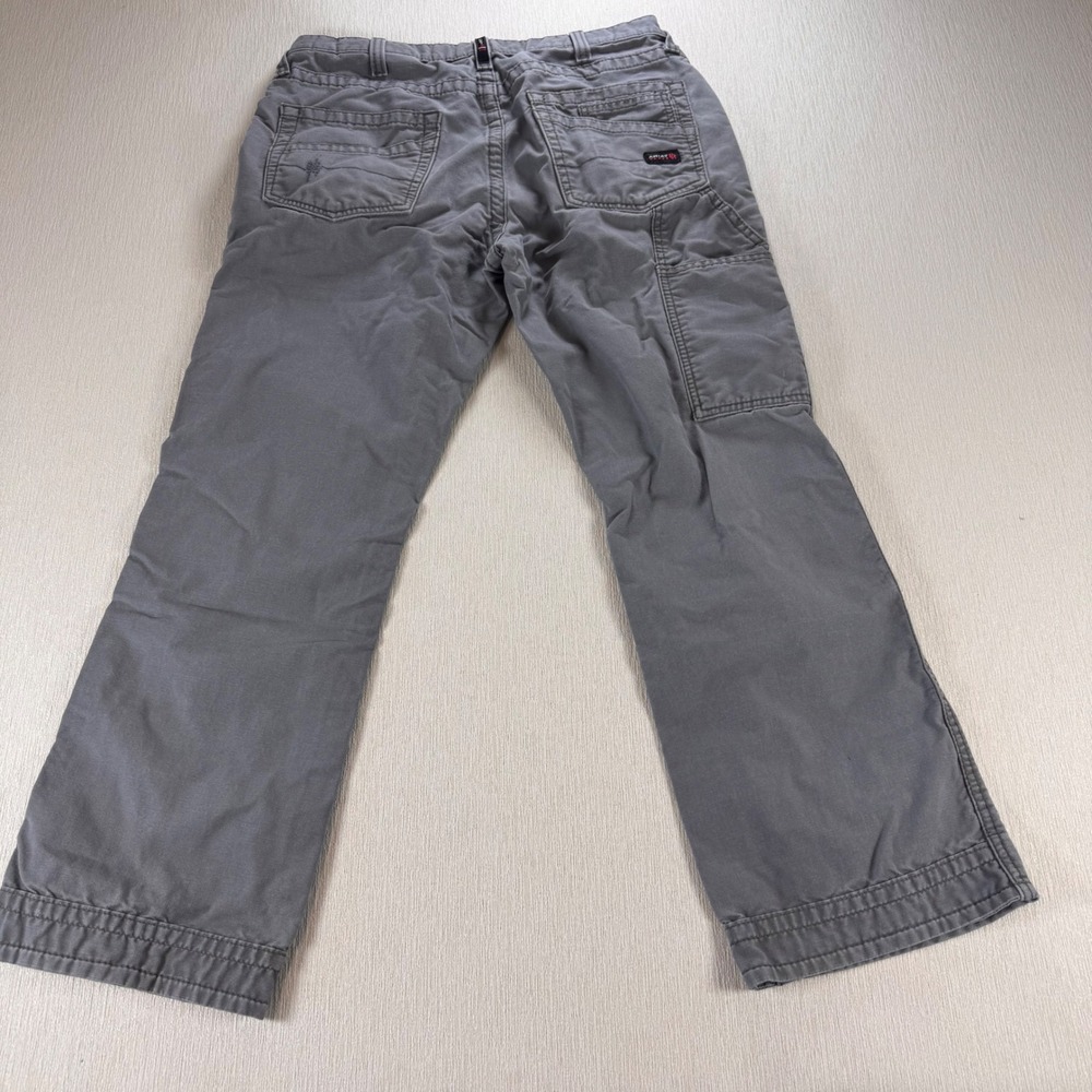 Ariat FR M4 Relaxed Boot Cut Work Pants Mens 32x30 Gray Westex UltraSoft Canvas - Picture 8 of 13